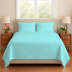 Sleeper Sofa Bed Sheet, 100% Cotton 400 Thread Count, 4 Piece Set, Deep Pocket by BeyondWhatYouSee