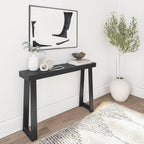 Plank+Beam Solid Wood Console Table, 46 Inch, Sofa Table, Narrow Entryway Table - Image 3