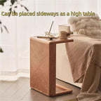 Japanese Wooden Bay Window Nightstand Coffee Table Sofa Side Table Square Tea - Image 5