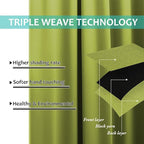 NICETOWN 100% Blackout Short Curtains - Image 6