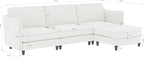 Ball & Cast 107.8" Large 4-Seater Modular Sectional Sofa Bed - Image 2
