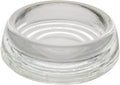 Heavy-Duty Clear Glass Coasters – Floor Protectors by Unknown
