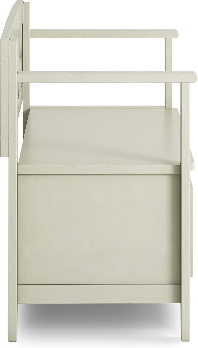 SIMPLIHOME Amherst Entryway Storage Bench - Image 7