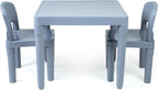 Humble Crew Kids Plastic Table and Chair Set, Toddler Activity Table - Image 2