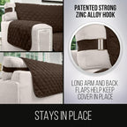Sofa Shield® Couch Slip Covers for Dogs, Reversible Furniture Protector - Image 4