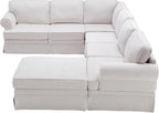 109.4" Fabric Upholstered Modular Sofa Collection, Modular Customizable - Image 8