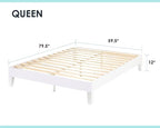 Mellow Naturalista Grand 12 Inch Solid Wood Platform Bed - Image 2