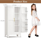 GAIOUS Metal Kitchen Pantry Cabinet, Storage Cabinets - Image 2