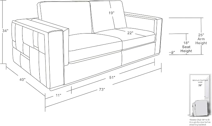 Blackjack Furniture Catania Modern Top Grain Italian Leather Sofa Set - Image 18