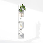 Furinno Rossi 5-Tier Floating Corner Shelf - Image 4