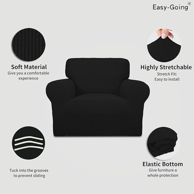 Easy-Going Stretch Chair Slipcover - Image 3
