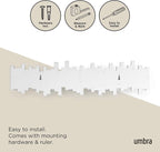 Umbra Sticks Wall-Mounted Coat Rack Rail Hook - Image 6