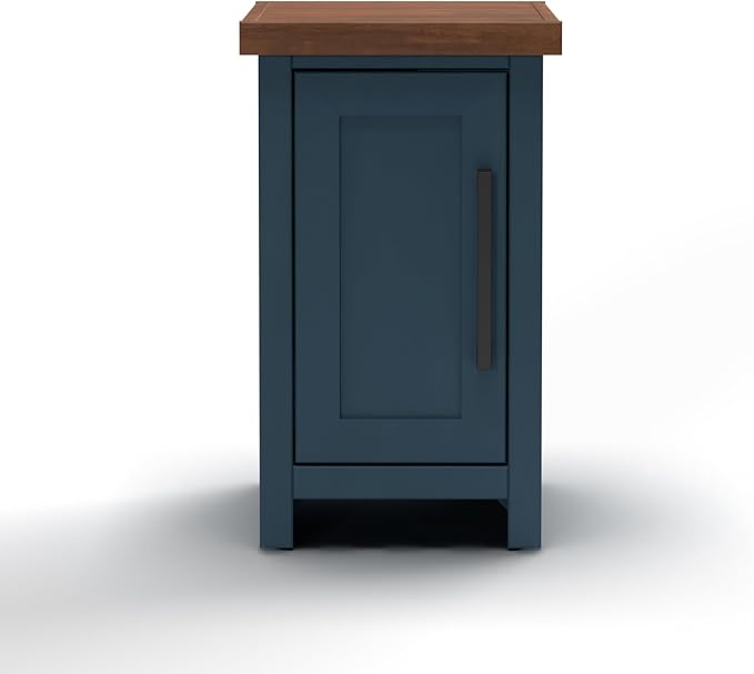 Bridgevine Home Nantucket Modern Farmhouse Chairside Table, 14 Inches, Fully - Image 4