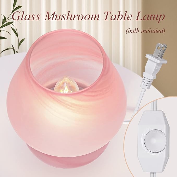 ONEWISH Mushroom Lamp Cute Table Lamp - Image 5