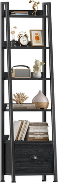 Furologee 6 Tier Ladder Shelf, Ladder Bookshelf by Furologee