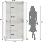 LELELINKY Farmhouse Display Cabinet - Image 2
