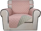 PureFit Reversible Quilted Sofa Cover, Water Resistant Slipcover Furniture by PureFit