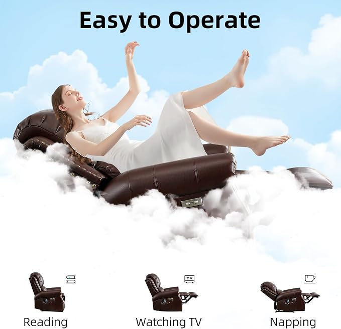 EBELLO Power Recliner Chair - Image 5