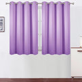 Blackout Curtains 52 x 45 inch Lavender Curtains Set of 2 Panels/Thermal by Lemomo