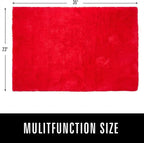 LOCHAS 2x3 Area Rugs Fluffy Living Room Carpets - Image 2