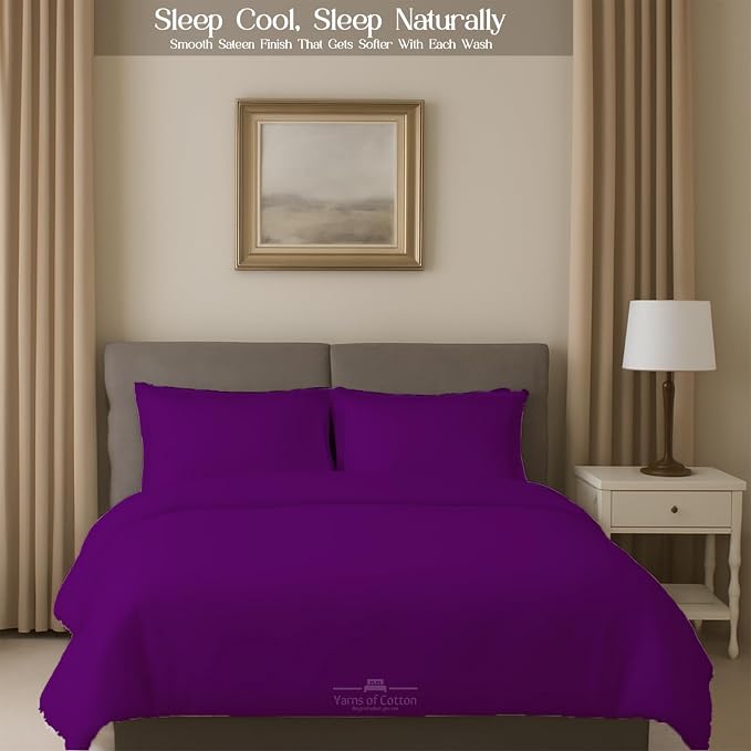 Sleeper Sofa Bed Sheet, 100% Cotton 400 Thread Count, 4 Piece Set, Deep Pocket - Image 6