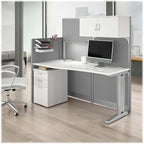 Bush Business Furniture Office in an Hour 65W Straight Cubicle Desk - Image 2