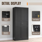 Yizosh Metal Storage Cabinet - Image 4