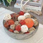 ANDALUCA Decorative Balls Orbs Bag (Orange) - Image 5