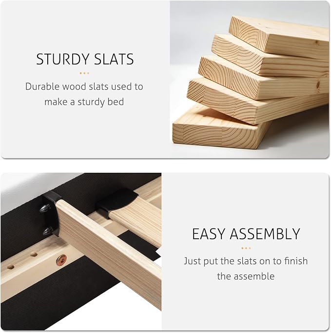 SHA CERLIN King Size Bed Frame - Image 5