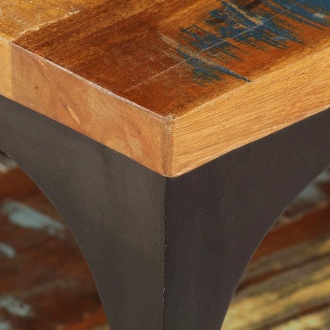Solid Reclaimed Wood Coffee Table - Image 5