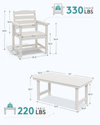 SERWALL 8-Piece Patio Dining Sets - Image 3