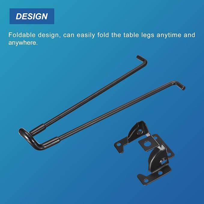 uxcell Folding Table Legs - Image 3