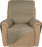 PureFit Reversible Recliner Chair Covers Couch Covers by PureFit