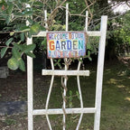 Vintage Home Is Where You Hang Your Broom Metal Sign Tin Signs - Image 6