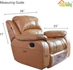 Easy-Going Reversible Couch Cover, Oversized Recliner, Dark Blue/Light Blue | - Image 7