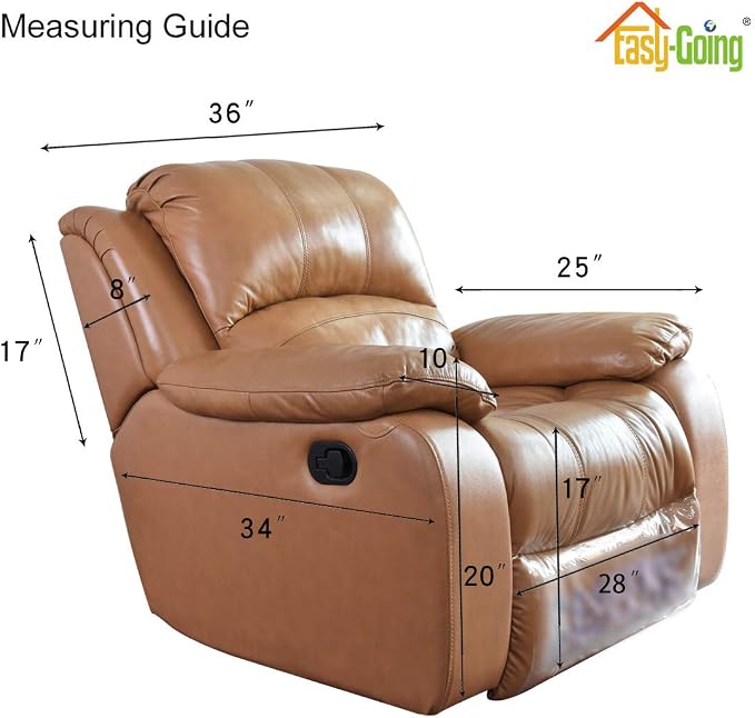 Easy-Going Reversible Couch Cover, Oversized Recliner, Dark Blue/Light Blue | - Image 7
