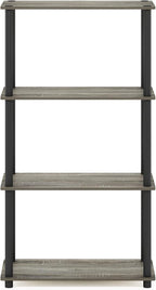 Furinno Turn-N-Tube 4-Tier Multipurpose Shelf Display Rack - Image 8