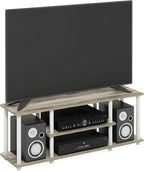 Furinno Turn-N-Tube No Tools 3D 3-Tier Entertainment TV Stand up to 50 inch TV - Image 6