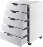 Winsome 10519 Halifax 5-Drawer Composite Wood Cabinet - Image 7