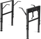 OLBRUS 19.6-Inch Depth Workbench Frame, Height Adjustable 28.5" to 33.8" by OLBRUS