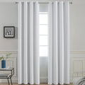 Yakamok Room Darkening Curtains 52x90 inch Greyish White-Living Room | 2 panels by Yakamok