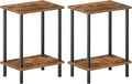 HOOBRO End Tables Set of 2, Small Side Table, Nightstand by HOOBRO