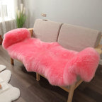 LLB Genuine Sheepskin Area Rug Wool Rug Fur Carpet Fluffy Shaggy Fur Rug by LLB
