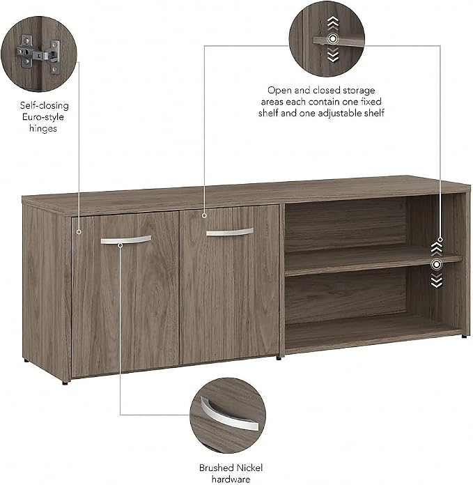 Bush Business Furniture Studio C Low Storage Cabinet - Image 4
