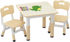 GAOMON Kids Table and 2 Chairs Set by GAOMON