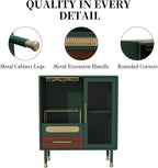 ARTPOWER Modern Coffee Bar Cabinet - Image 8