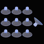 10 Pack Glass Tableholders - 18mm Rubber Suction Cups - Image 2
