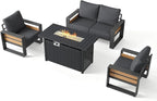 Aoxun Aluminum Patio Furniture Set - Image 8