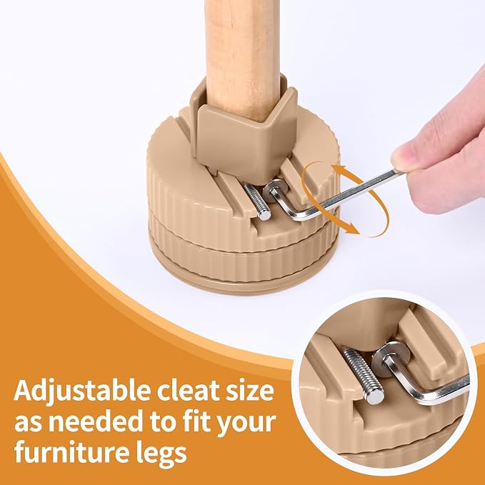 Adjustable Bed Risers Furniture Risers - Image 3
