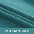 MIULEE 100% Blackout Linen Curtains - Image 5